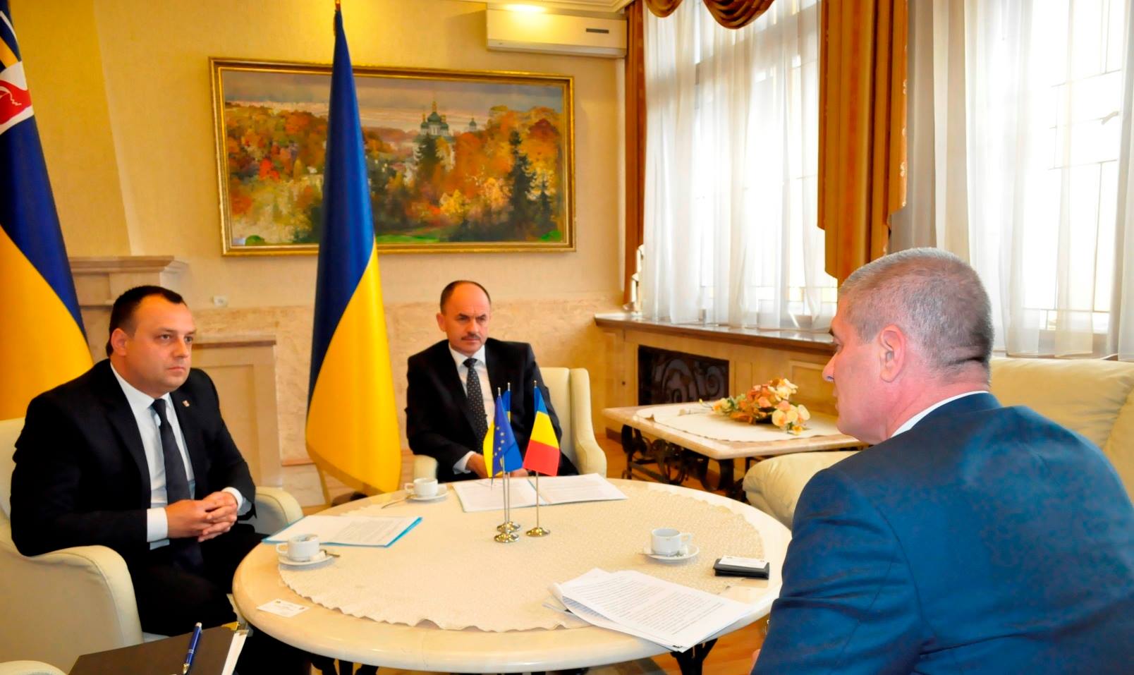 Посол Румунії в Україні завітав на Закарпаття Посол Румунії в Україні завітав на Закарпаття
