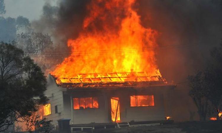 На Міжгірщині загорівся житловий будинок На Міжгірщині загорівся житловий будинок