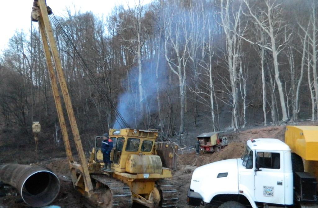 Ремонтники відновили розгерметизовану ділянку газопроводу "Союз" Ремонтники відновили розгерметизовану ділянку газопроводу "Союз"