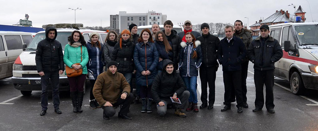 Закарпатські студенти поїхали на Львівщину, щоб привітати бійців 128-ї бригади зі святами Закарпатські студенти поїхали на Львівщину, щоб привітати бійців 128-ї бригади зі святами