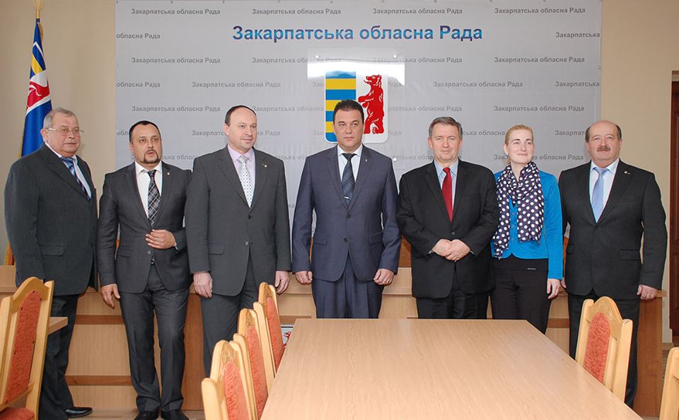 Делегація з чеського краю Височіна завітала на Закарпаття Делегація з чеського краю Височіна завітала на Закарпаття