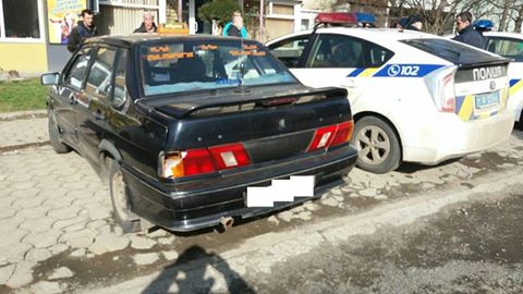 В Ужгороді нетверезий водій скоїв ДТП В Ужгороді нетверезий водій скоїв ДТП