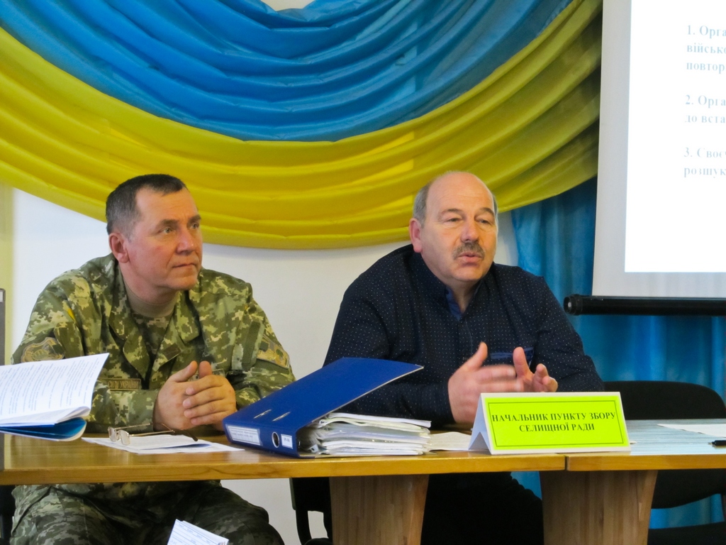 Рахівський військовий комісаріат провів тренування з працівниками сільрад Рахівський військовий комісаріат провів тренування з працівниками сільрад