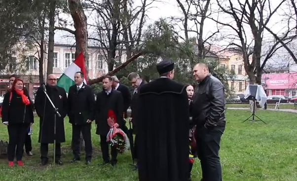 Угорська громада відзначила в Ужгороді річницю революції 1848 року Угорська громада відзначила в Ужгороді річницю революції 1848 року