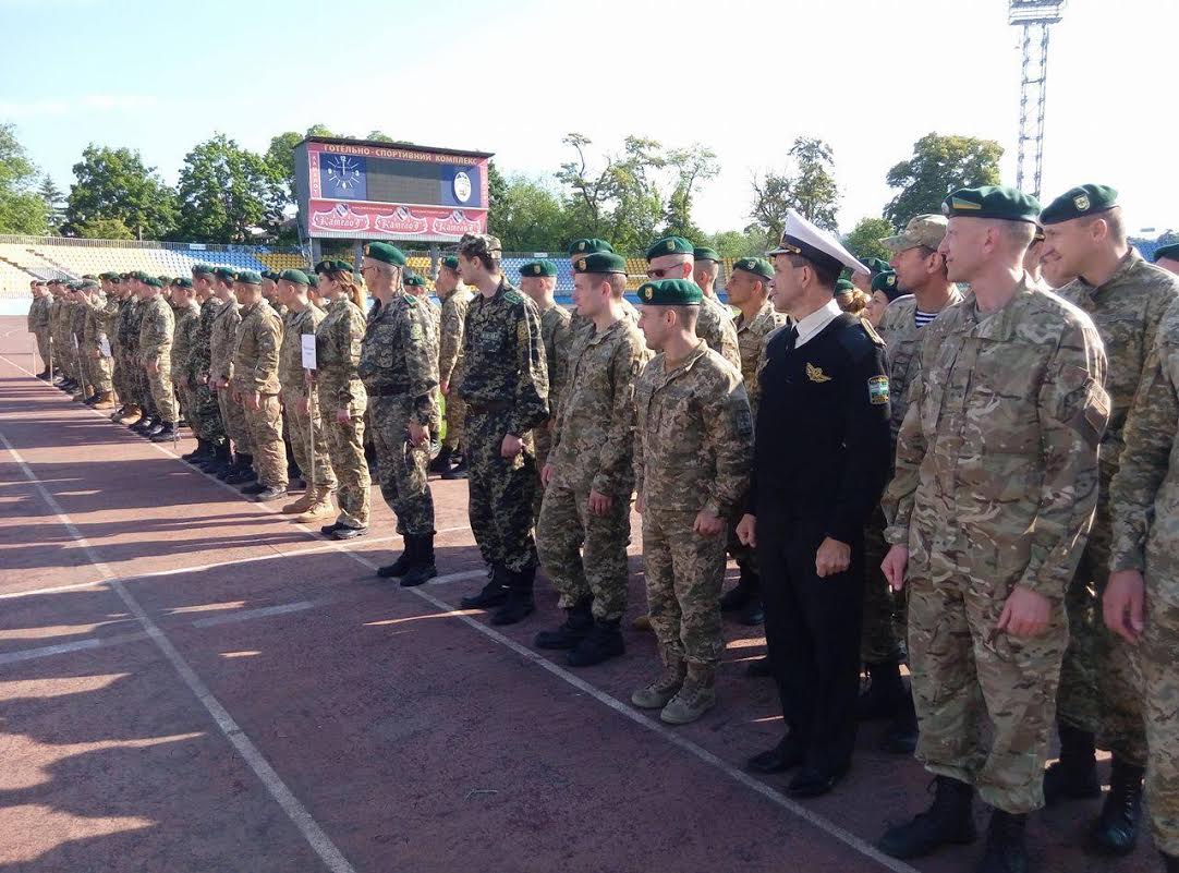 Прикордонники зі всієї України з’їхались до Ужгорода на змагання Прикордонники зі всієї України з’їхались до Ужгорода на змагання