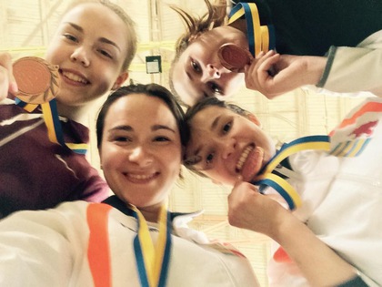 Закарпатські рапіристки отримали бронзові нагороди чемпіонату України Закарпатські рапіристки отримали бронзові нагороди чемпіонату України