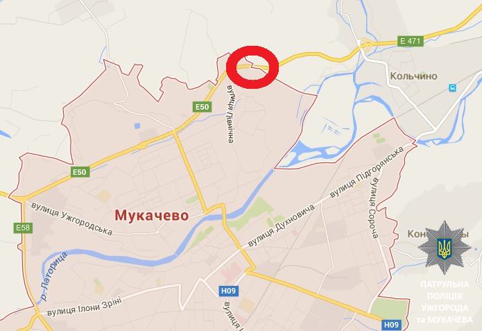Через аварію між Мукачевом і Кольчином на трасі Київ-Чоп ускладнено рух Через аварію між Мукачевом і Кольчином на трасі Київ-Чоп ускладнено рух