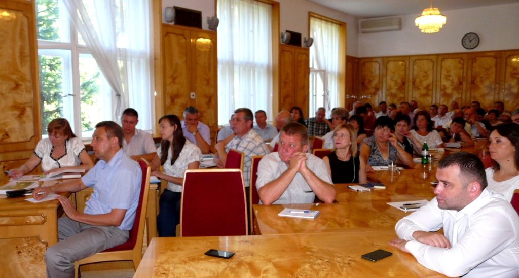 На Закарпатті обговорили розробку стратегії водоочищення області На Закарпатті обговорили розробку стратегії водоочищення області