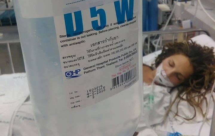 Дівчина з Мукачева потрапила у Таїланді у реанімацію і потребує допомоги Дівчина з Мукачева потрапила у Таїланді у реанімацію і потребує допомоги