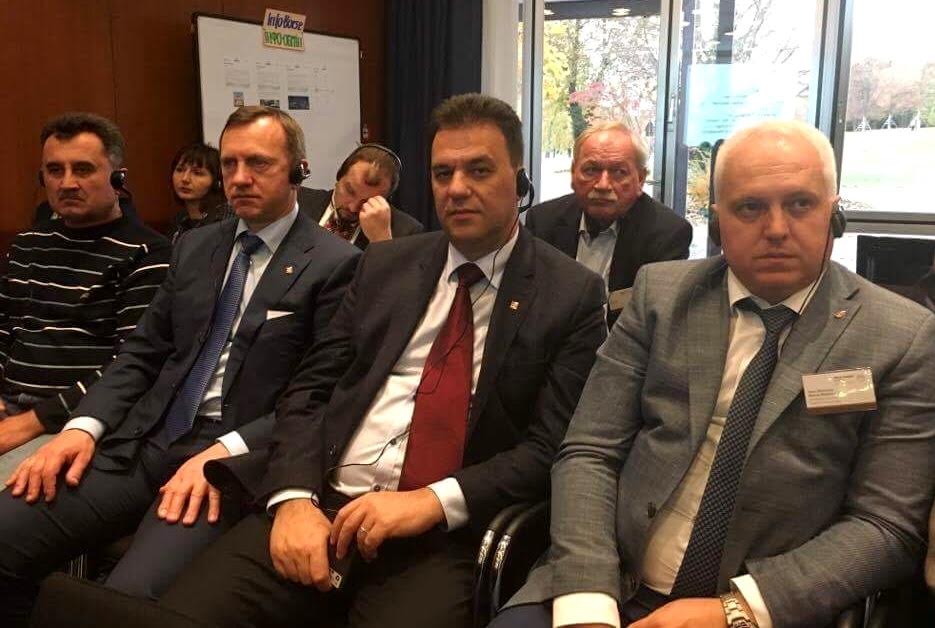 Голова облради та мер Ужгорода взяли участь у першій німецько-українській конференції партнерства Голова облради та мер Ужгорода взяли участь у першій німецько-українській конференції партнерства