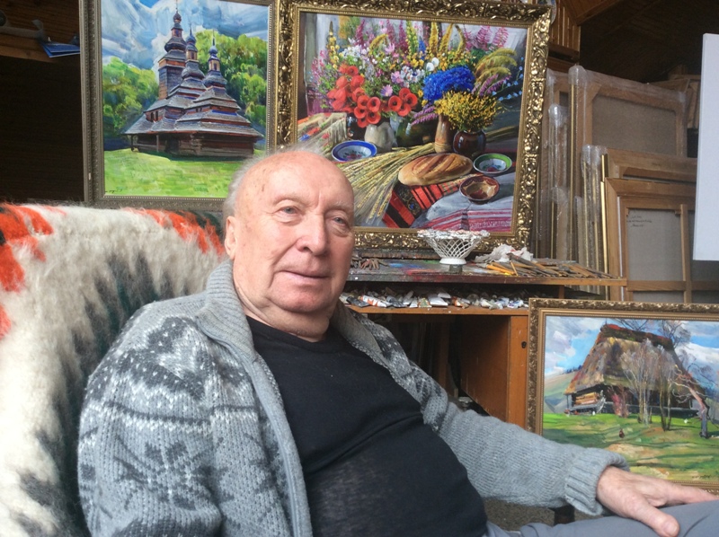 На Закарпатті живе і творить геніальний художник, картини якого свого часу дарували "сильним світу цього" На Закарпатті живе і творить геніальний художник, картини якого свого часу дарували "сильним світу цього"