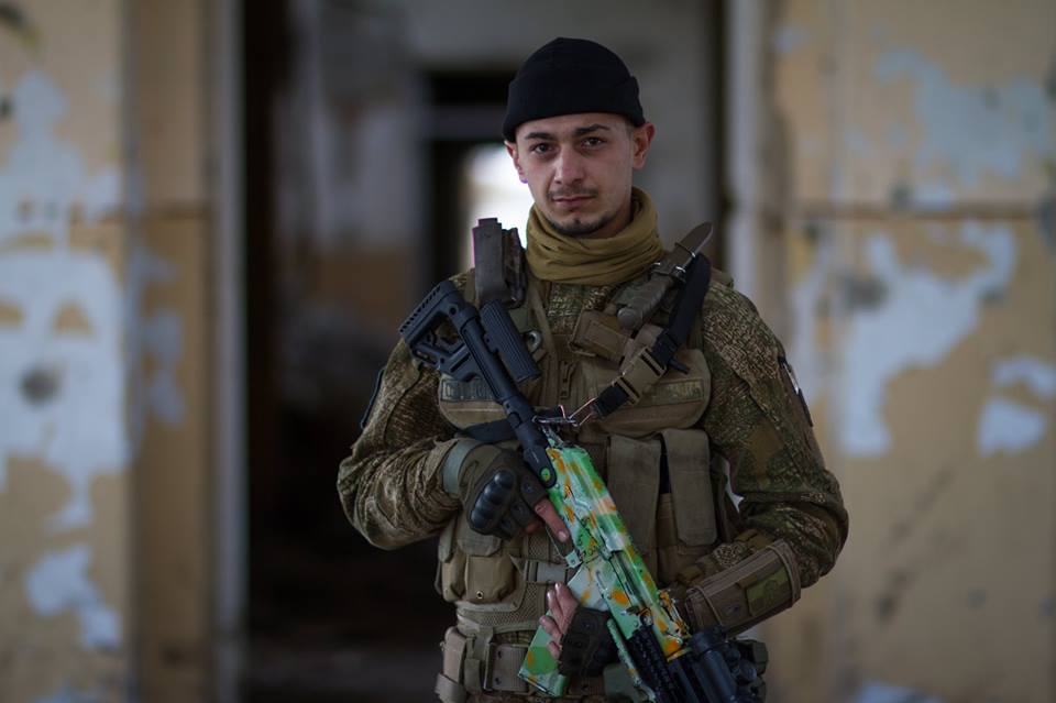 ФОТО: Закарпатський Легіон У Мукачеві попрощаються із загиблим бійцем 128-ої бригади Михайлом Покидченком