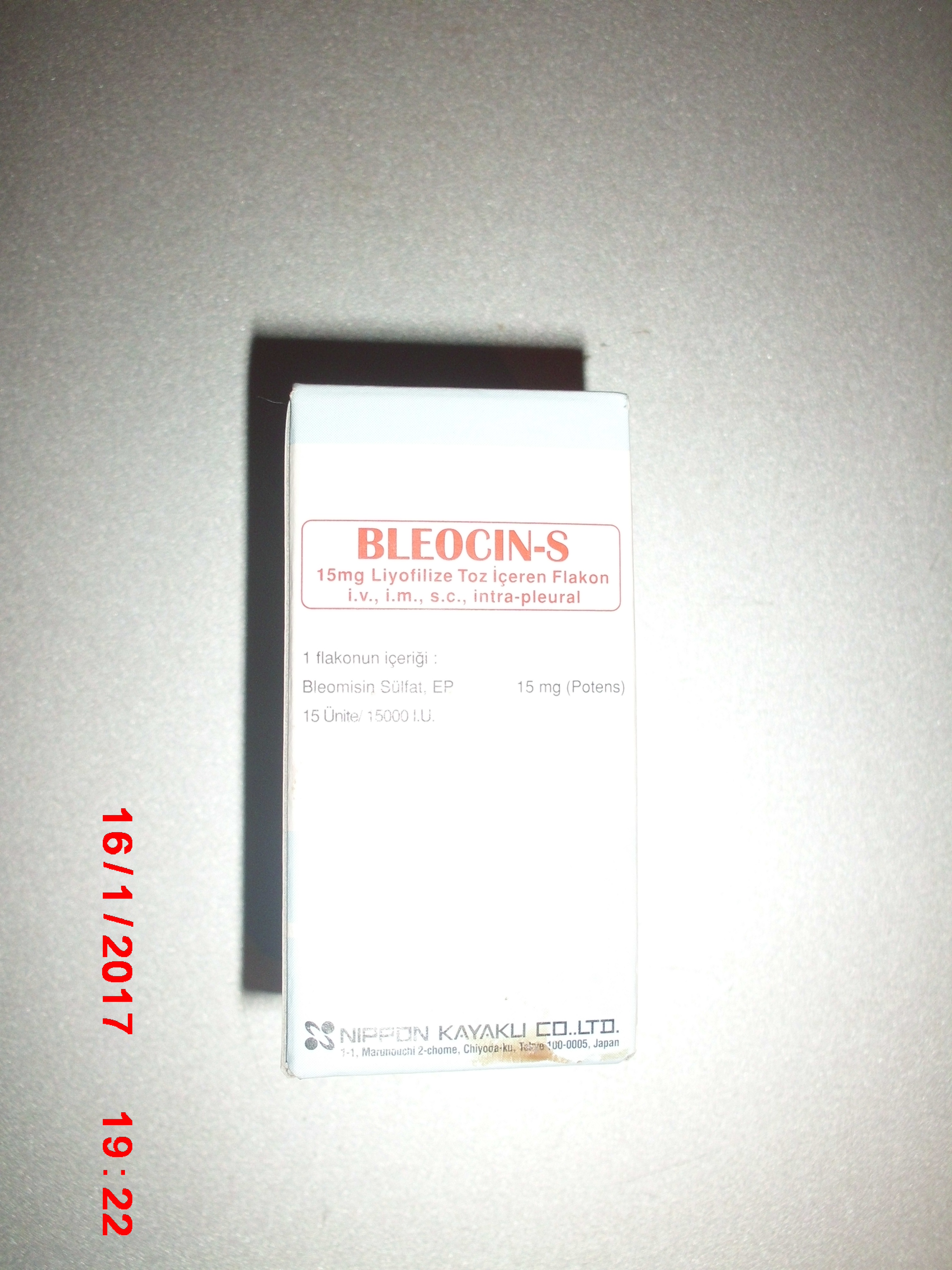 Продам медичні препарати "BLEOCIN-S"