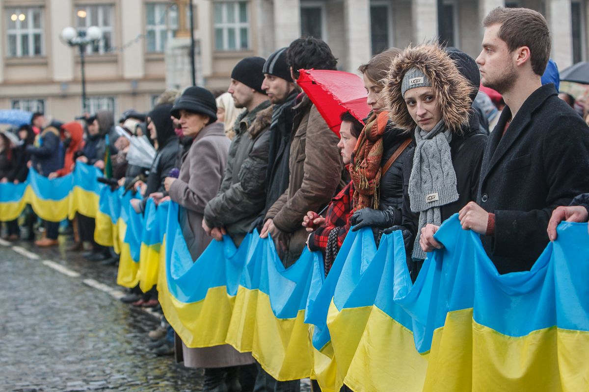 На площі Народній в Ужгороді розгорнуть стометровий Прапор України На площі Народній в Ужгороді розгорнуть стометровий Прапор України
