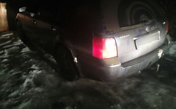 На Рахівщині правоохоронці знайшли викрадений автомобіль "Volkswagen"