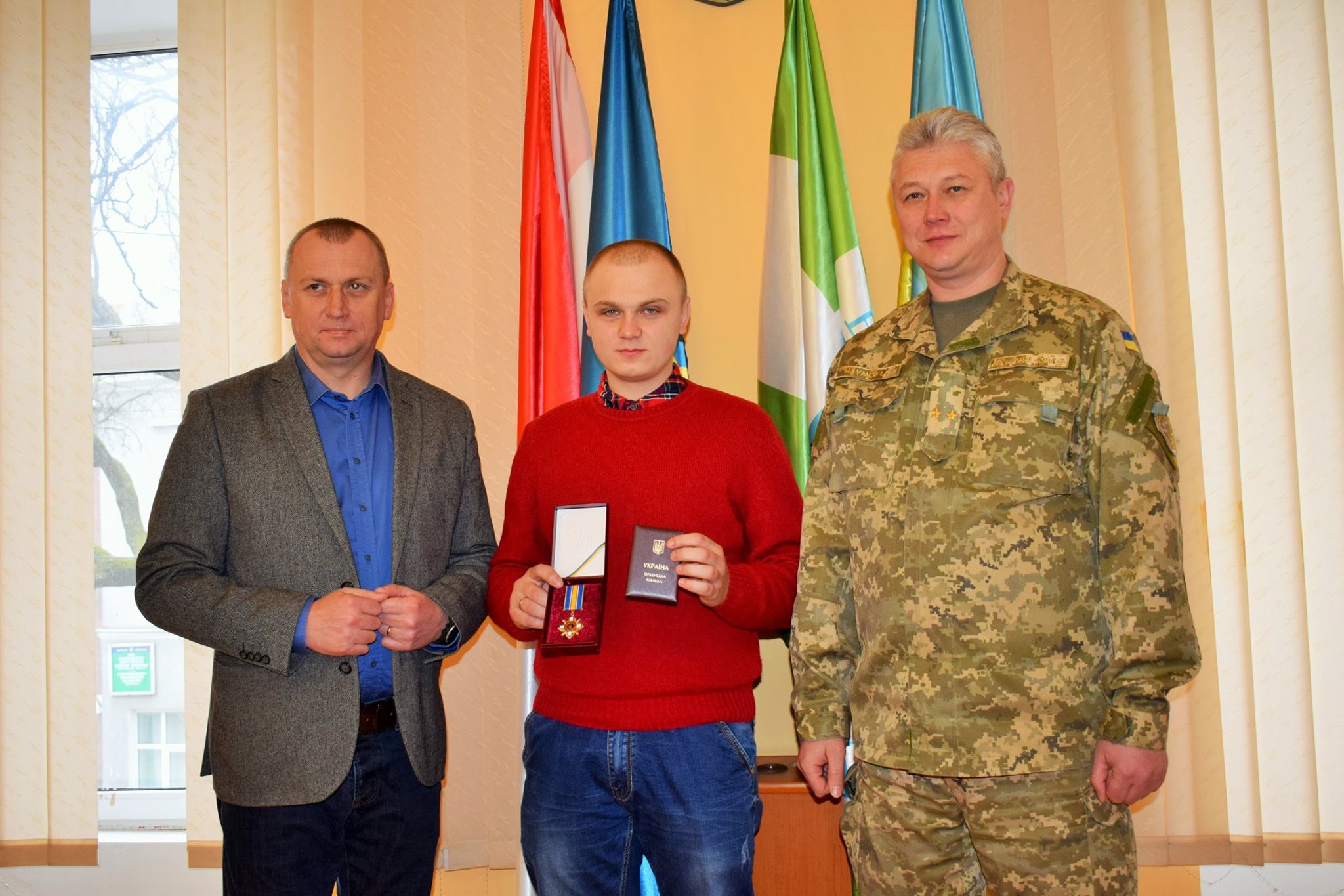 Орден "За мужність" ІІІ ступеня отримав молодший сержант із Берегова Орден "За мужність" ІІІ ступеня отримав молодший сержант із Берегова