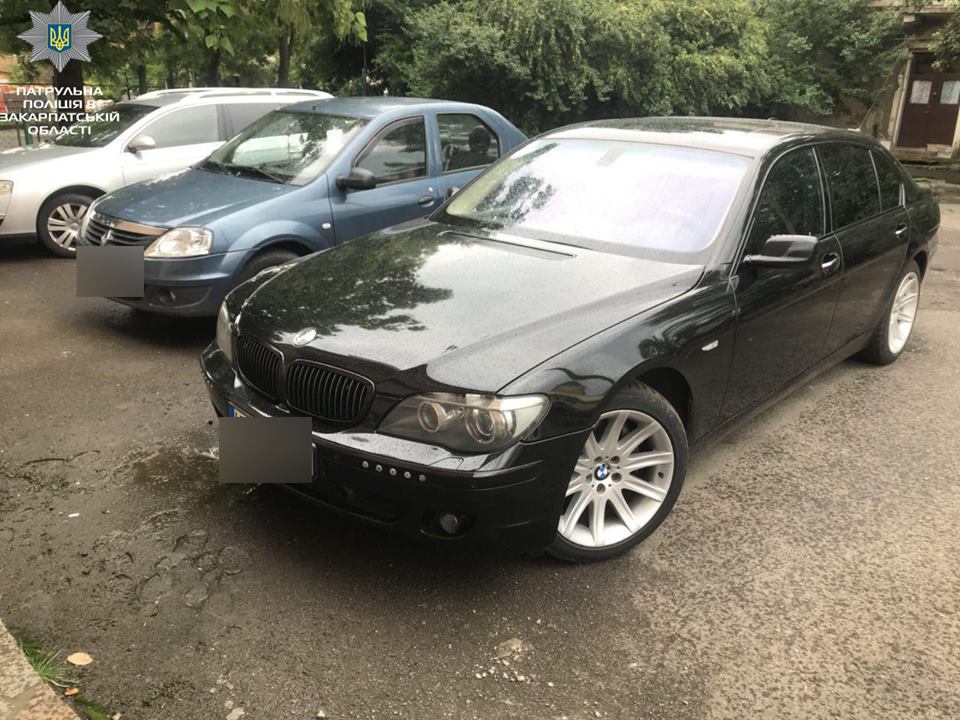 На Закарпатті знайшли автомобіль BMW, який перебував у міжнародному розшуку На Закарпатті знайшли автомобіль BMW, який перебував у міжнародному розшуку
