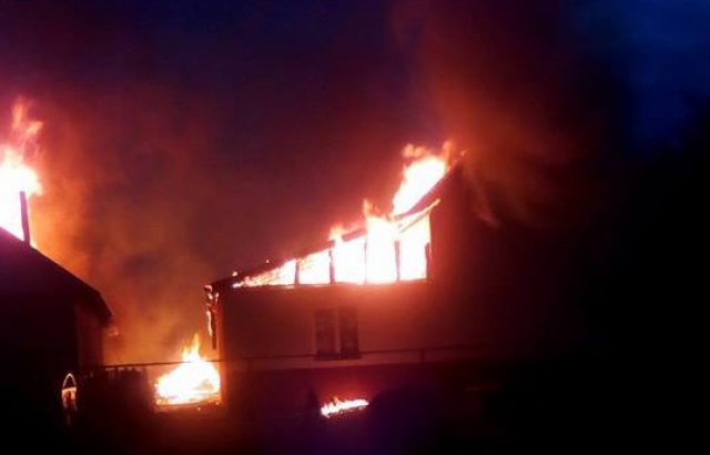 ФОТО: Мукачево.нет На Ужгородщині спалахнула культова споруда, – поліція