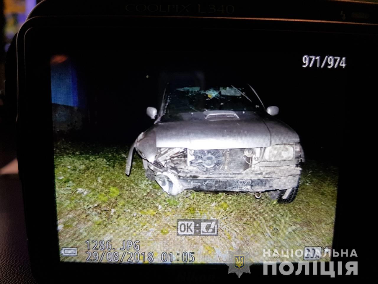 Вночі сталася аварія: постраждала жінка Вночі сталася аварія: постраждала жінка
