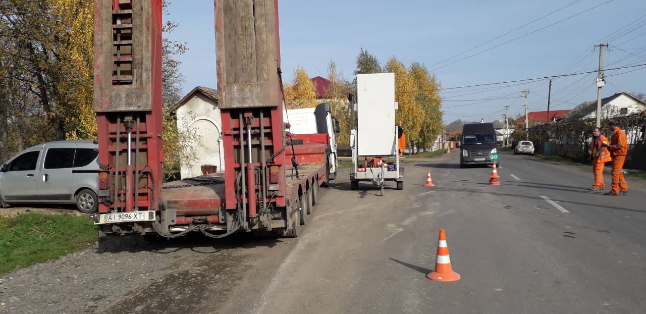 На Виноградівщині продовжили ремонт дороги, яка веде у бік кордону з Румунією Розпочався ремонт дороги на відрізку від села Онок у бік Виноградова