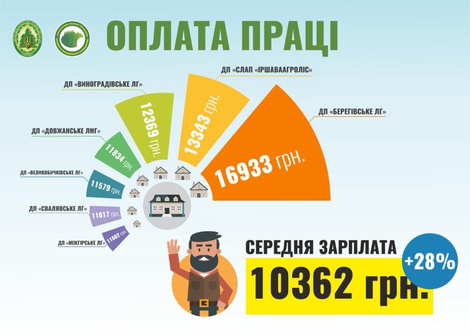 Найбільша зарплата на Берегівщині: названо конкретні суми, які отримують лісівники Закарпаття Зарплата лісівників Закарпаття: названо конкретні суми