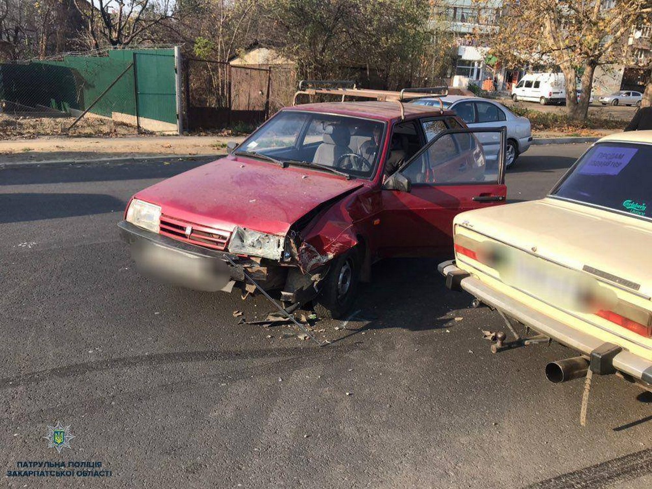 В Ужгороді на вулиці Шумній вчора, 13 листопада, зіткнулися два авто В Ужгороді на вулиці Шумній вчора, 13 листопада, зіткнулися два авто