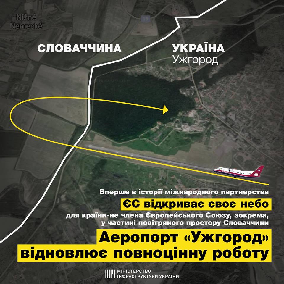 "Вперше в історії": Омелян повідомив для Ужгорода приємну новину Міністр інфраструктури Володимир Омелян підтвердив, що аеропорт Ужгород пройшов сертифікацію