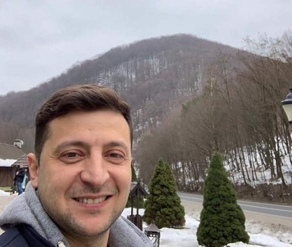 Володимир Зеленський приїхав на Закарпаття Український гуморист Володимир Зеленський приїхав на Закарпаття