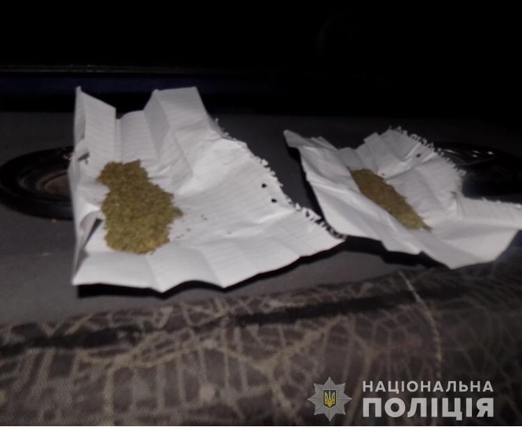 На Перечинщині в автомобілі водія-порушника поліція виявила заборонені речовини На Перечинщині в автомобілі водія-порушника поліція виявила заборонені речовини