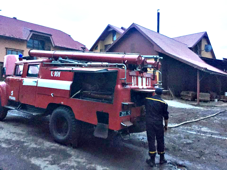 В Іршавському районі горів столярний цех У селі Підгірне на Іршавщині горів столярний цех