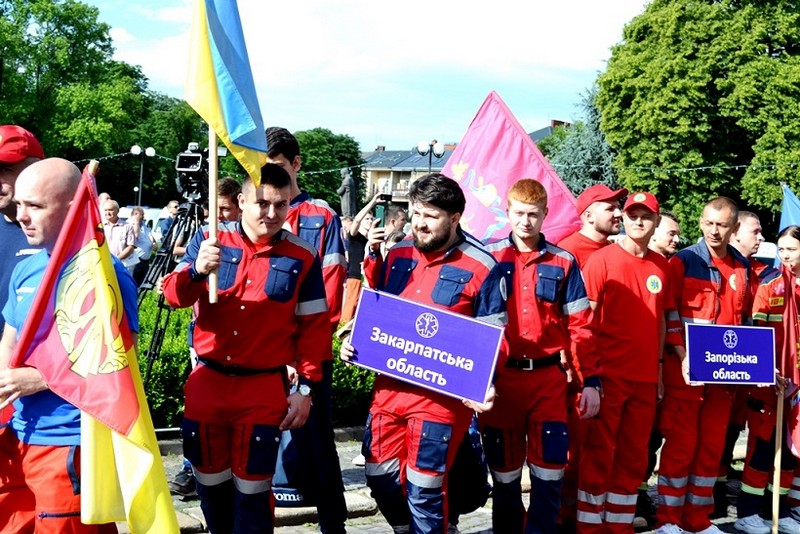 В Ужгороді стартували Всеукраїнські змагання бригад екстреної медичної допомоги В Ужгороді стартували Всеукраїнські змагання бригад екстреної медичної допомоги Закарпатські медичні ралі -2019
