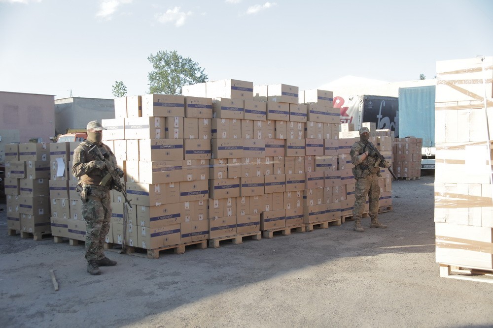 На Закарпатті виявили найбільшу в історії сучасної України партію контрабандних сигарет На Закарпатті виявили найбільшу в історії сучасної України партію контрабандних сигарет
