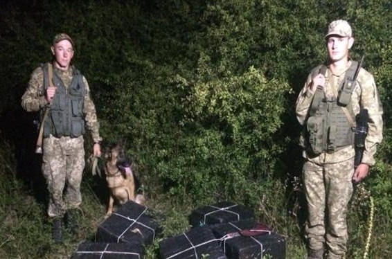 Вночі від прикордонників втекли тютюнові контрабандисти Вночі від прикордонників втекли тютюнові контрабандисти