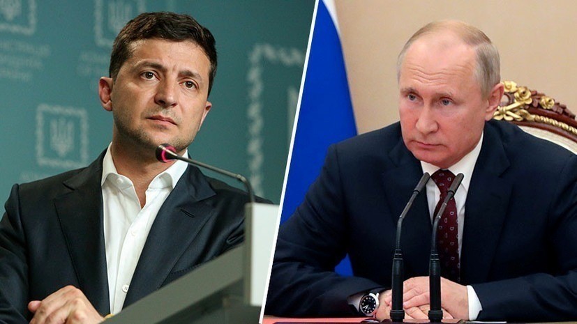 У Парижі триває двостороння зустріч Зеленського та Путіна У Парижі триває двостороння зустріч Зеленського та Путіна