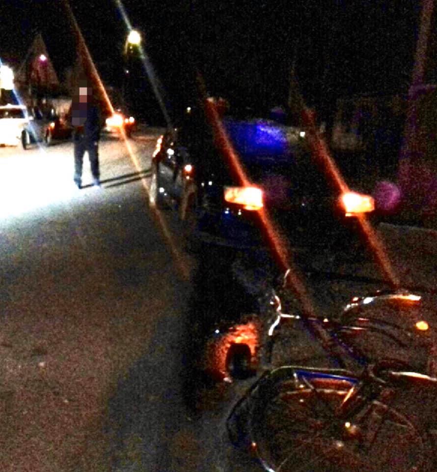 На Виноградівщині велосипедист потрапив під колеса автомобіля На Виноградівщині велосипедист потрапив під колеса автомобіля