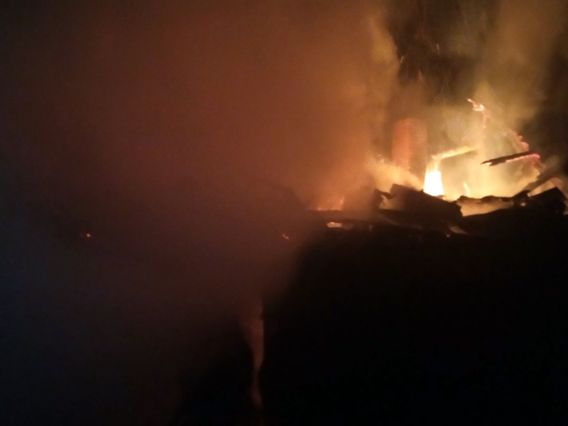 Ввечері загорілась лазня, в якій відпочивали люди Ввечері загорілась лазня, в якій відпочивали люди