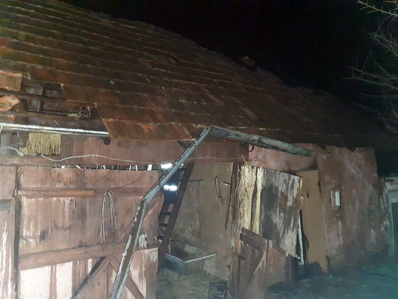 У Мукачівському районі ввечері спалахнула пожежа У Мукачівському районі ввечері спалахнула пожежа