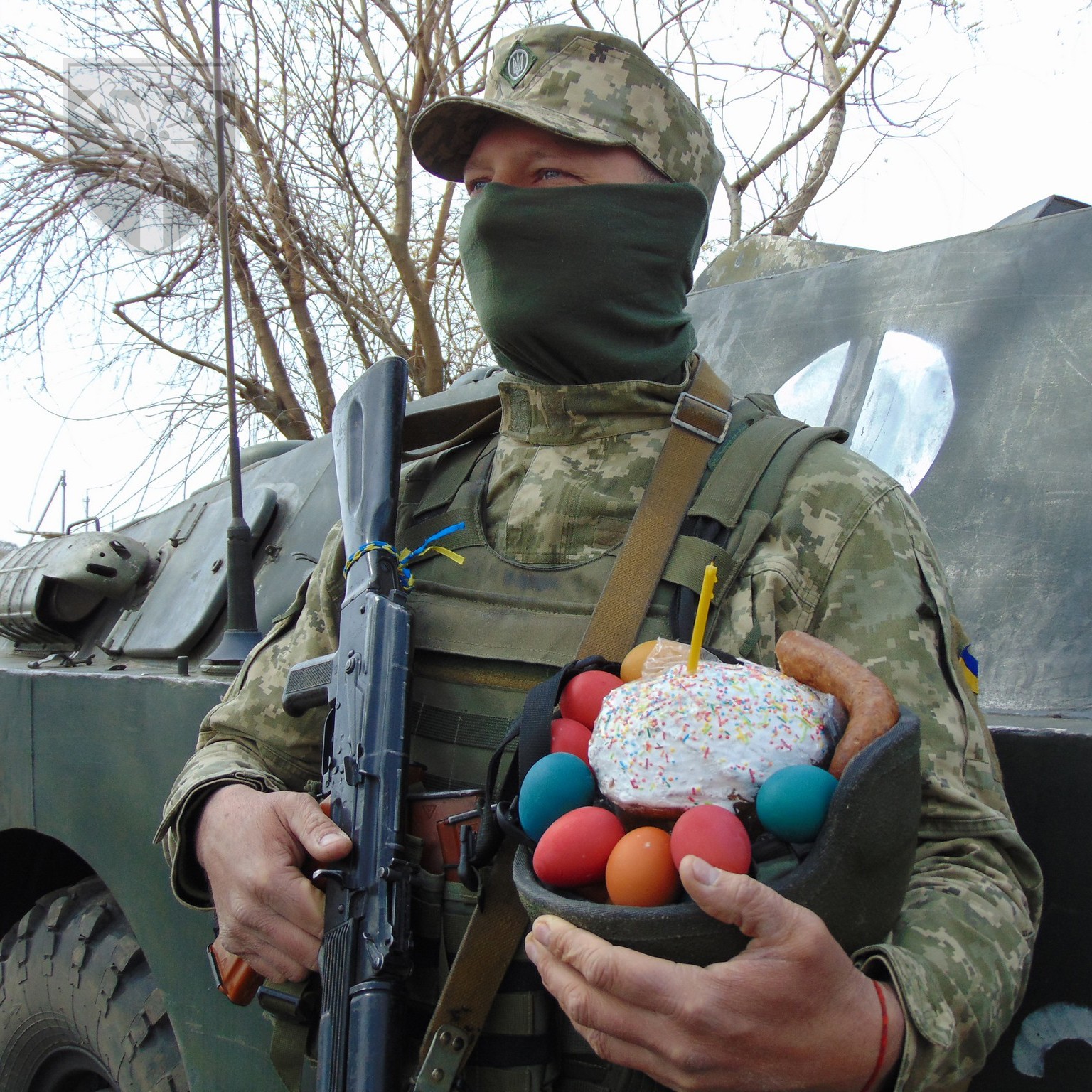 Як святкували Великдень закарпатські воїни на передовій Як святкували Великдень закарпатські воїни на передовій