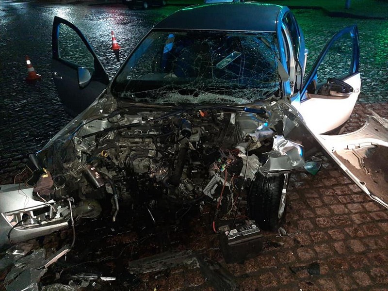 ФОТО: Олександр Копитчак Цієї ночі у Мукачеві сталась жахлива аварія: нові подробиці
