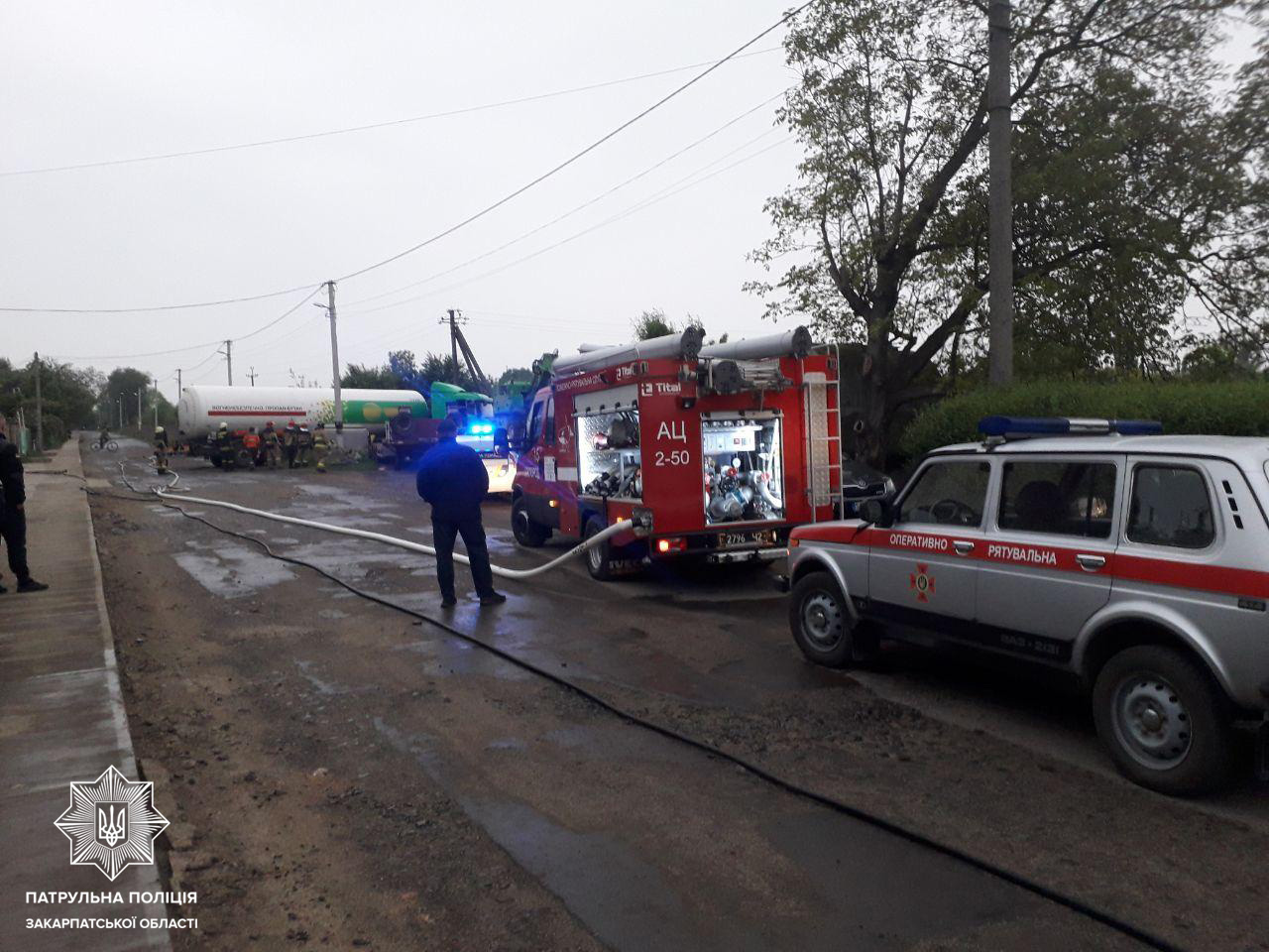 Водій, який перевозив небезпечний вантаж та скоїв ДТП, був п’яним, – поліція Водій, який перевозив небезпечний вантаж та скоїв ДТП, був п’яним, – поліція