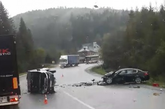 На в’їзді в область сталась жахлива аварія На в’їзді в область сталась жахлива аварія