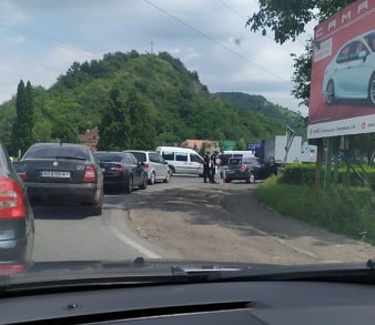 На в’їзді в Мукачево сталася аварія На в’їзді в Мукачево біля поста ДАІ сталася аварія