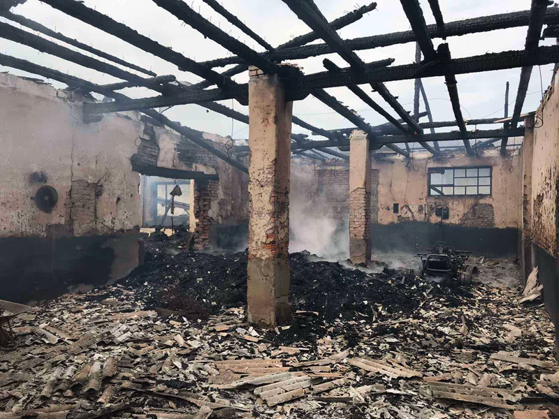 У неділю в селі вирувала велика пожежа У неділю в селі вирувала велика пожежа