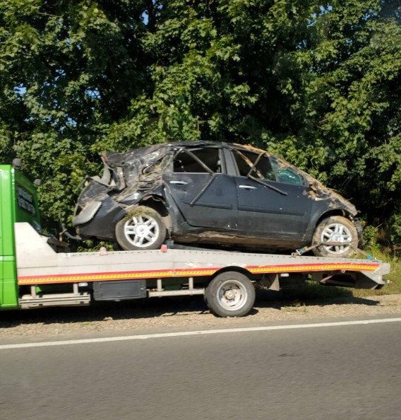 На Мукачівщині авто потрапило в аварію, — ЗМІ На Мукачівщині авто потрапило в аварію, — ЗМІ