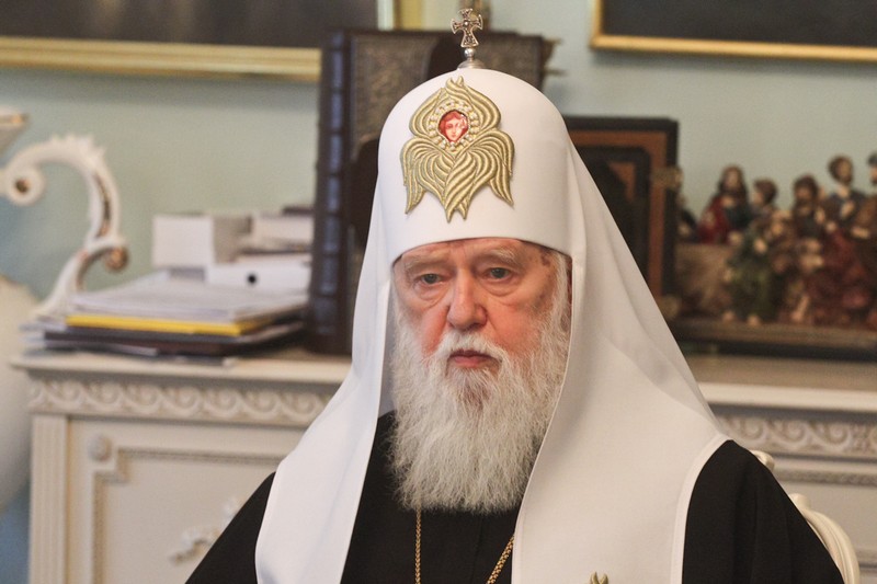 Патріарх Філарет подолав коронавірус