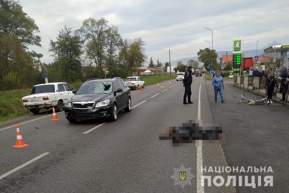 Трагічно загинув велосипедист, який раптово виїхав на смугу дорожнього руху Трагічно загинув велосипедист, який раптово виїхав на смугу дорожнього руху