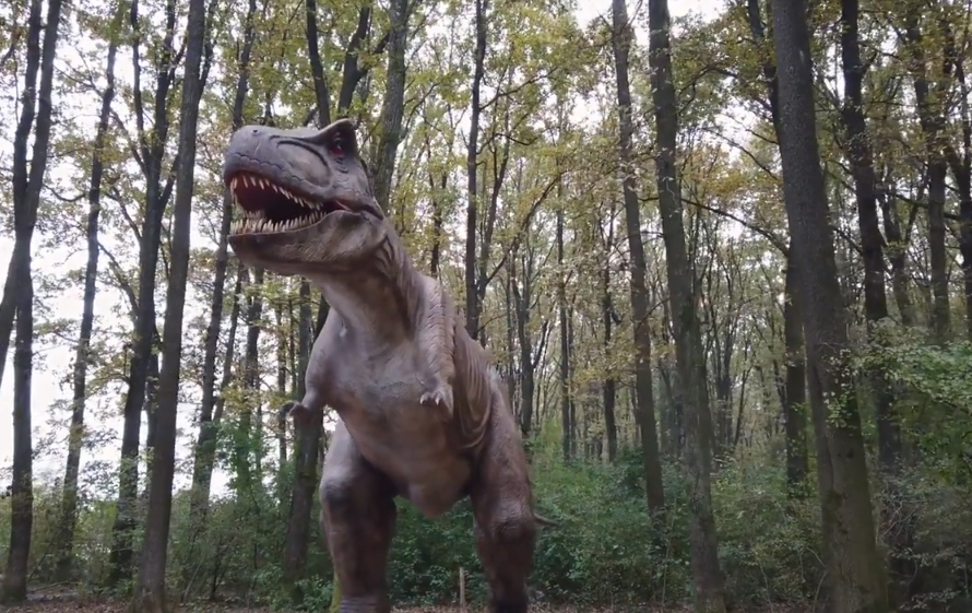 Як виглядають динозаври у "DinoPark Берегово": опубліковано відео Як виглядають динозаври у "DinoPark Берегово": опубліковано відео
