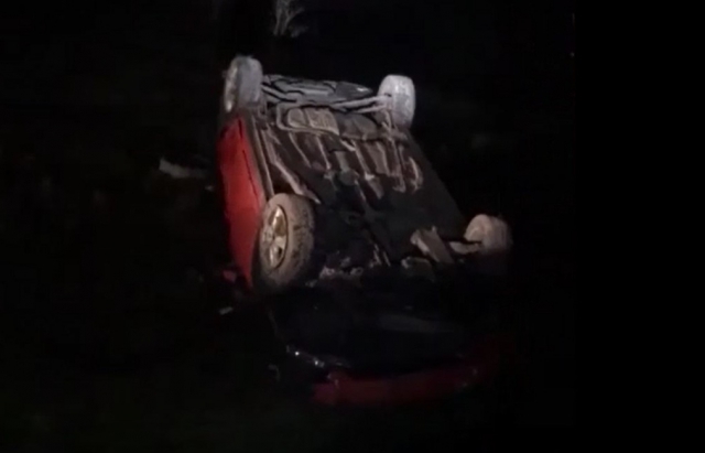 На Іршавщині перекинувся автомобіль На Іршавщині перекинувся автомобіль