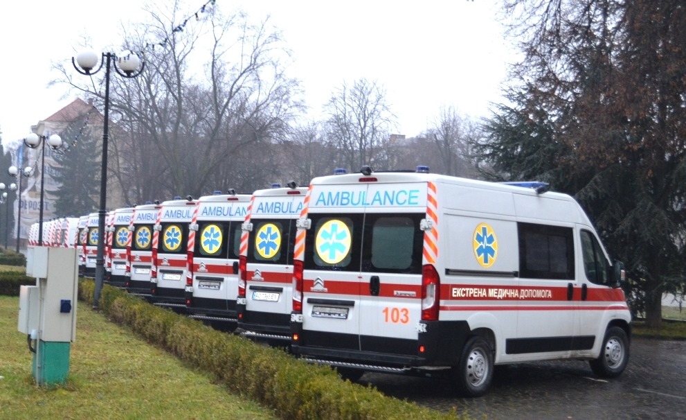 Медики Закарпаття отримали 20 сучасних автомобілів швидкої медичної допомоги Медики Закарпаття отримали 20 сучасних автомобілів швидкої медичної допомоги