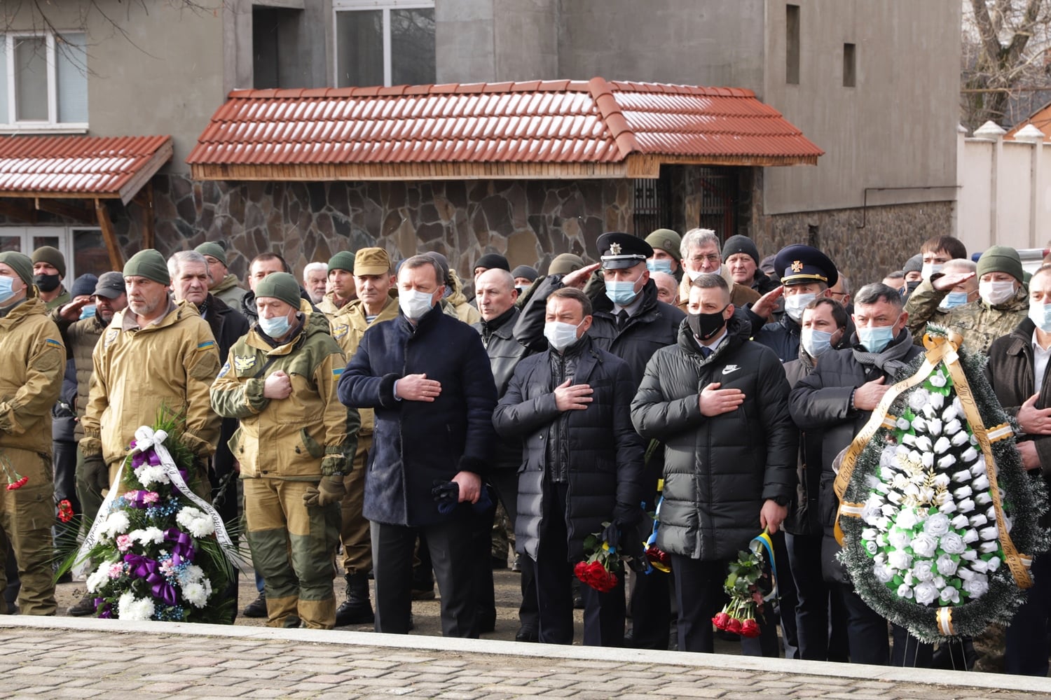 В Ужгороді вшанували учасників бойових дій на території інших держав В Ужгороді вшанували учасників бойових дій на території інших держав
